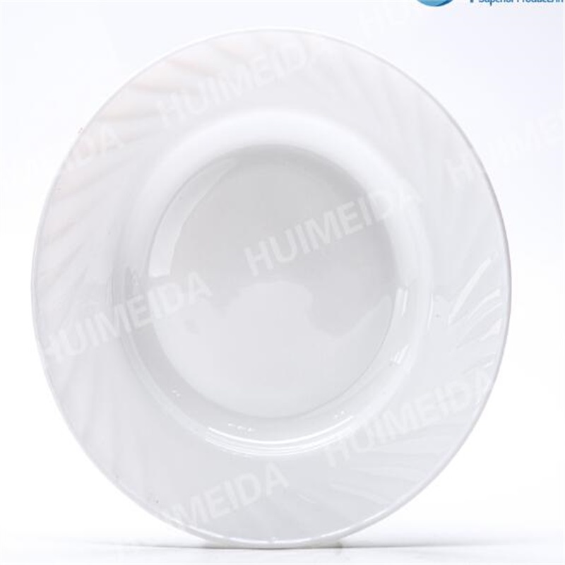 opal glass glassware dinner set -  HSP Soup Plate