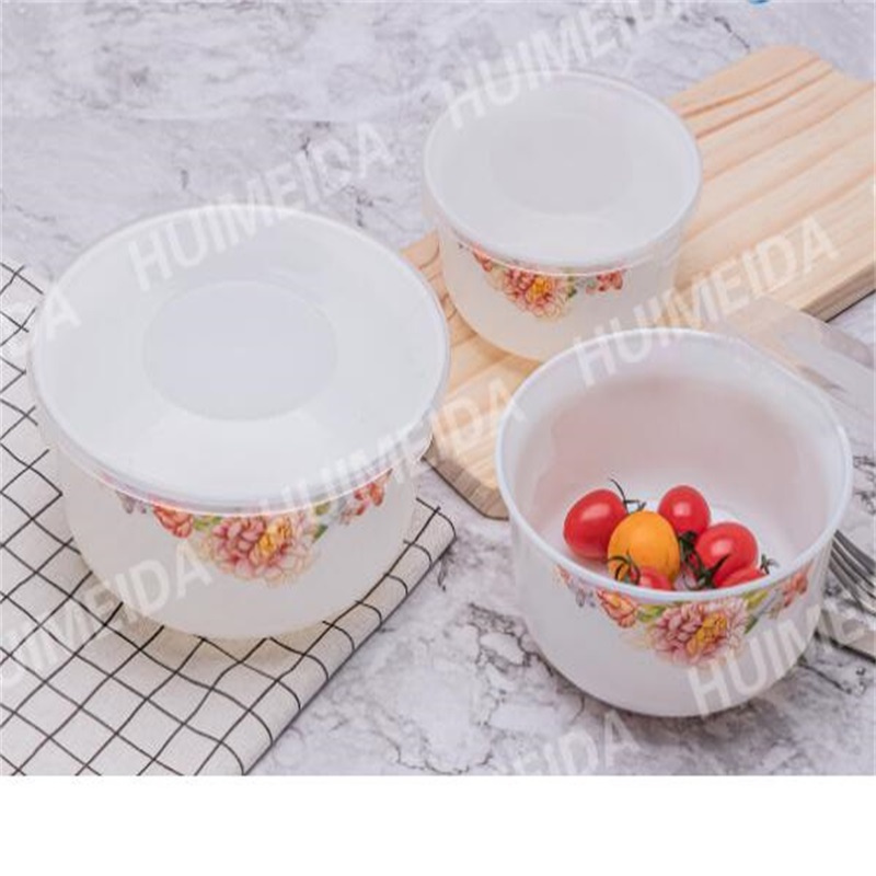 opal glass glassware dinner set -  HDW Noodle bowl